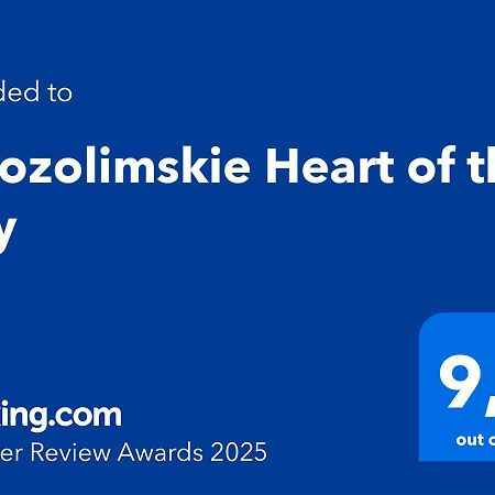 Jerozolimskie Heart Of The City Varšava Exteriér fotografie